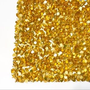 Large Gold Sequin Purse